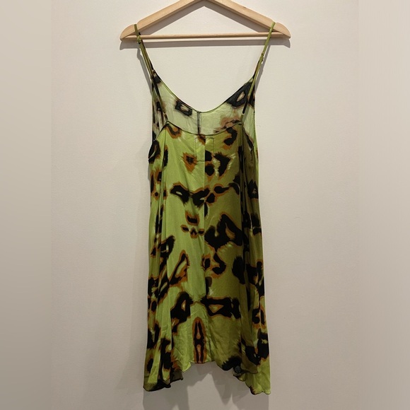One Teaspoon Leopard Print Slip Dress with Adjustable Spaghetti Straps size S - Picture 4 of 9